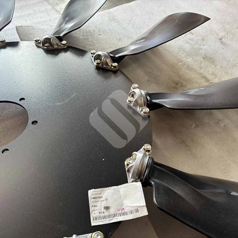 VOLVO EXCAVATOR PARTS MADE IN CHINA NEW EC950E 14681925 FAN SPARKLING MACHINERY VOLVO EXCAVATOR PARTS MADE IN CHINA NEW EC950E 14681925 FAN SPARKLING MACHINERY