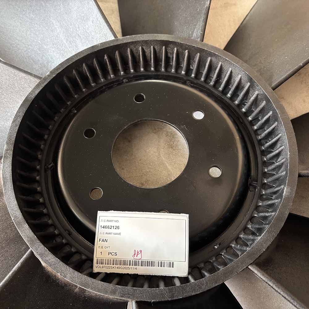 VOLVO EXCAVATOR PARTS MADE IN CHINA NEW 14662126 FAN SPARKLING MACHINERY
