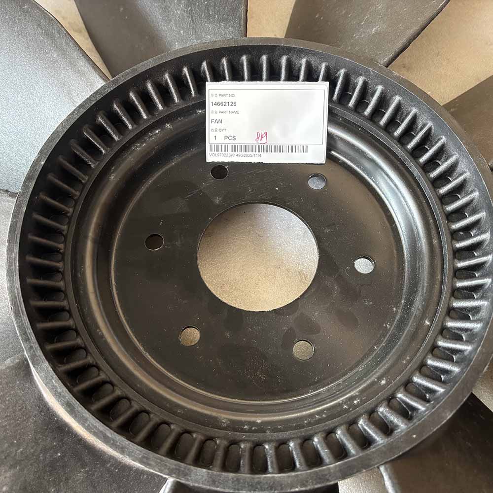 VOLVO EXCAVATOR PARTS MADE IN CHINA NEW 14662126 FAN SPARKLING MACHINERY