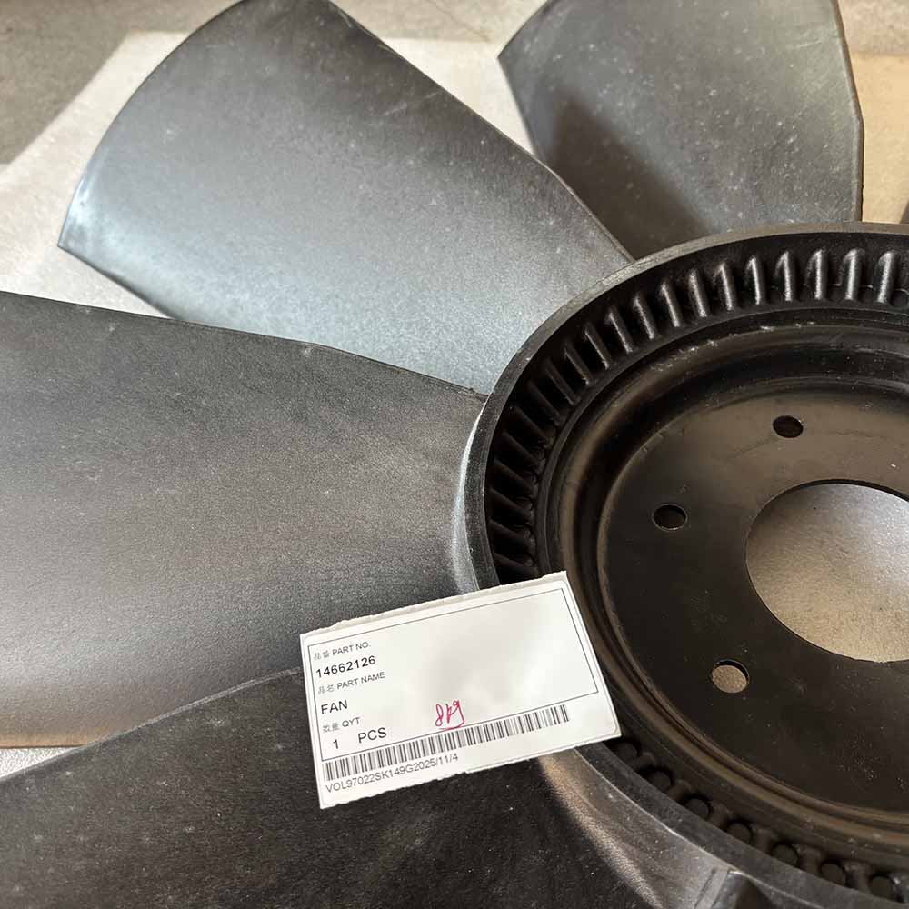 VOLVO EXCAVATOR PARTS MADE IN CHINA NEW 14662126 FAN SPARKLING MACHINERY