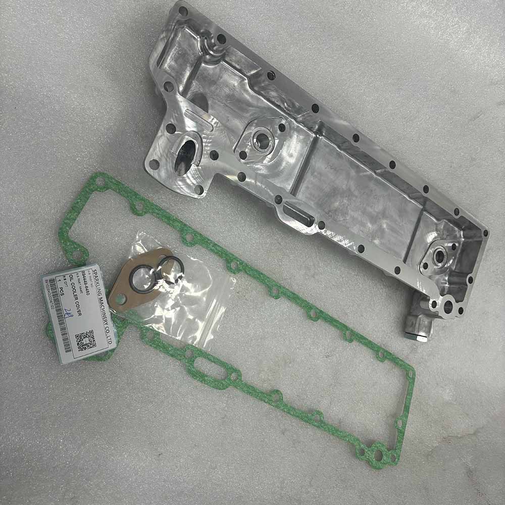 Hitachi EXCAVATOR PARTS MADE IN CHINA NEW BX70, BX70D, EX100 EX100M EX120 894449-6450 OIL COOLER COVER SPARKLING MACHINERY