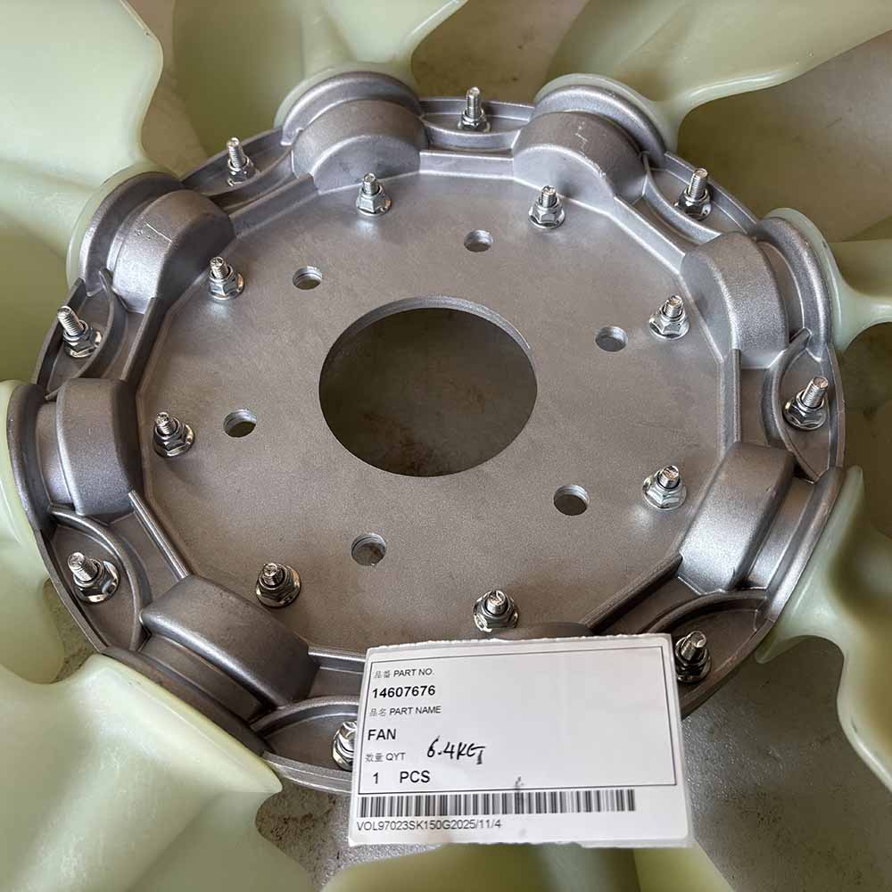 VOLVO EXCAVATOR PARTS MADE IN CHINA NEW EC340D EC380D EC380DHR 14607676 FAN SPARKLING MACHINERY