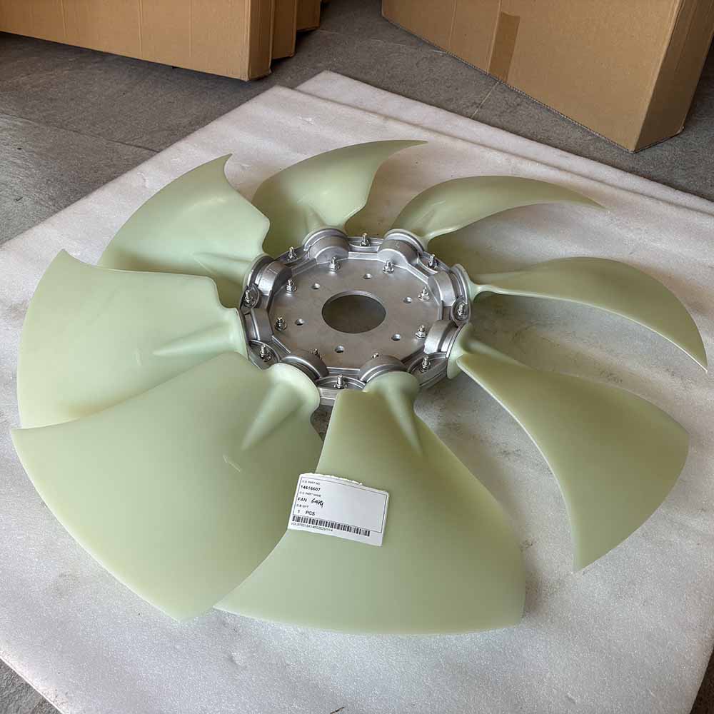 VOLVO EXCAVATOR PARTS MADE IN CHINA NEW EC340D EC380D EC380DHR 14616607 FAN SPARKLING MACHINERY