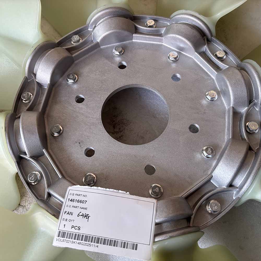 VOLVO EXCAVATOR PARTS MADE IN CHINA NEW EC340D EC380D EC380DHR 14616607 FAN SPARKLING MACHINERY