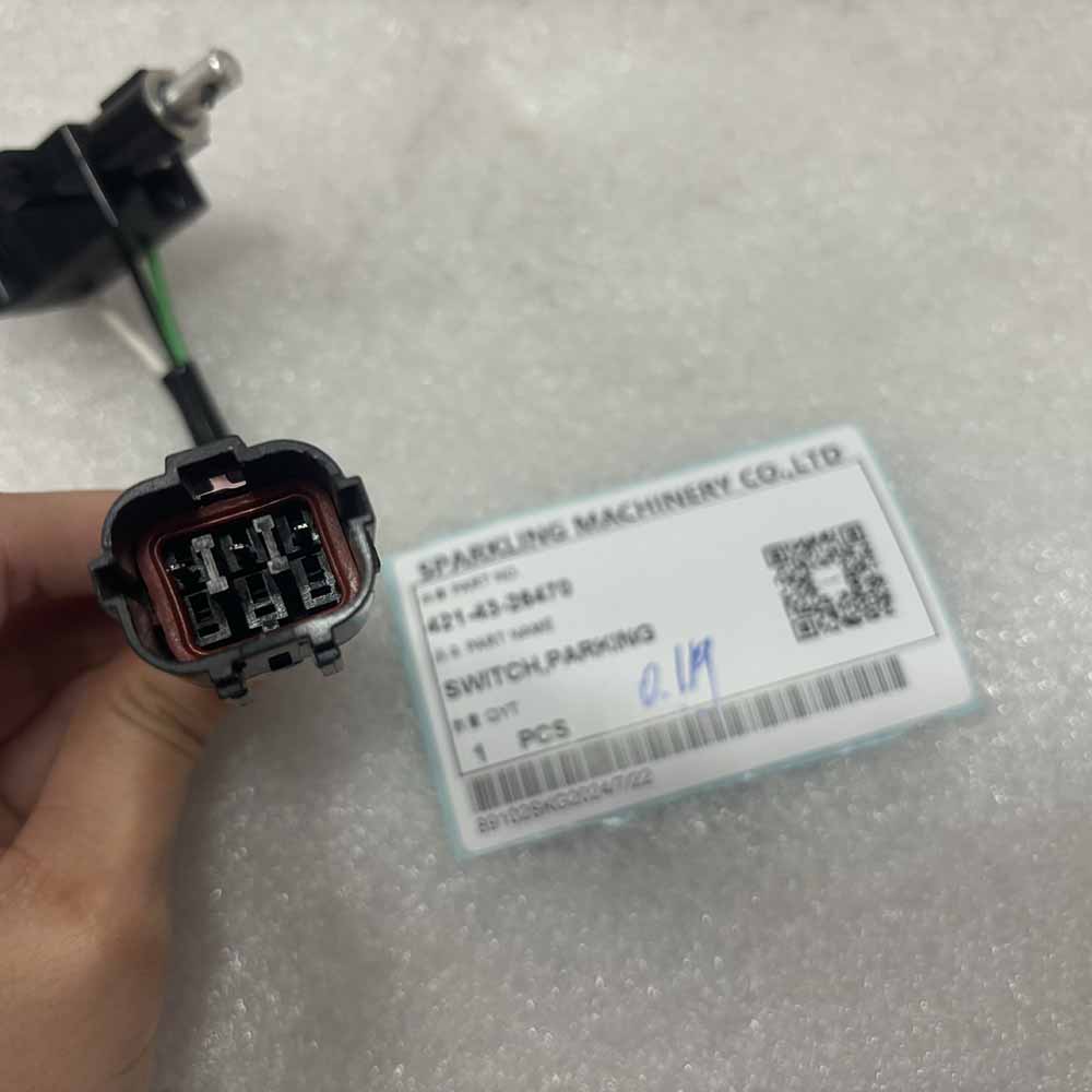 KOMATSU EXCAVATOR PARTS MADE IN CHINA NEW WA300 WA320 WA350 WA380 WA400 WA420 WA450 421-43-26470 SWITCH,PARKING SPARKLING MACHINERY