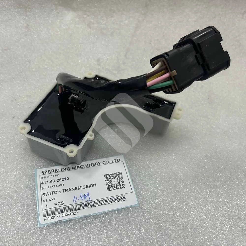 KOMATSU EXCAVATOR PARTS MADE IN CHINA NEW WA100 WA120 WA150 WA180 WA180PT WA200 WA250 417-43-26210 SWITCH TRANSMISSION SPARKLING MACHINERY KOMATSU EXCAVATOR PARTS MADE IN CHINA NEW WA100 WA120 WA150 WA180 WA180PT WA200 WA250 417-43-26210 SWITCH TRANSMISSION SPARKLING MACHINERY