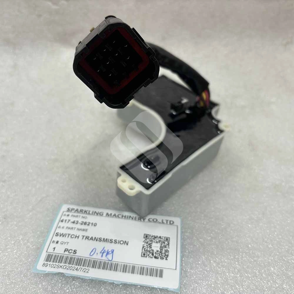 KOMATSU EXCAVATOR PARTS MADE IN CHINA NEW WA100 WA120 WA150 WA180 WA180PT WA200 WA250 417-43-26210 SWITCH TRANSMISSION SPARKLING MACHINERY KOMATSU EXCAVATOR PARTS MADE IN CHINA NEW WA100 WA120 WA150 WA180 WA180PT WA200 WA250 417-43-26210 SWITCH TRANSMISSION SPARKLING MACHINERY