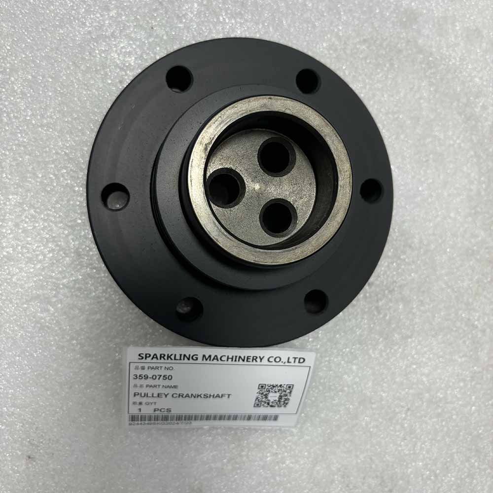 Caterpillar EXCAVATOR PARTS MADE IN CHINA NEW 312D2 M313D M315D M315D2 M317D2 359-0750 PULLEY CRANKSHAFT SPARKLING MACHINERY