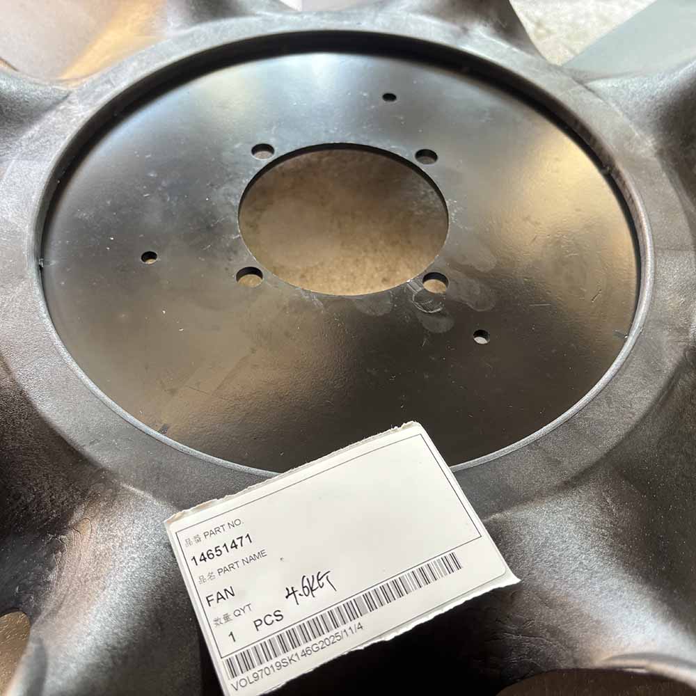 VOLVO EXCAVATOR PARTS MADE IN CHINA NEW EC220D EC250D 14651471 FAN SPARKLING MACHINERY