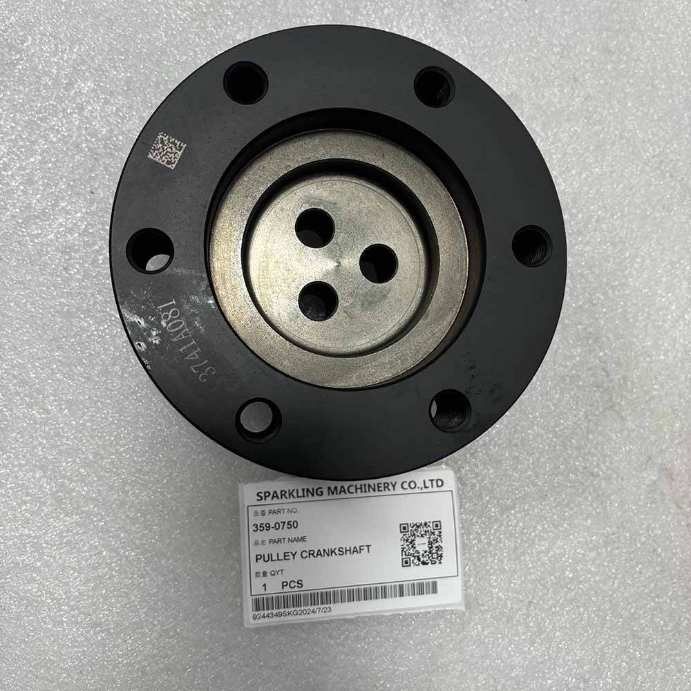 Caterpillar EXCAVATOR PARTS MADE IN CHINA NEW 312D2 M313D M315D M315D2 M317D2 359-0750 PULLEY CRANKSHAFT SPARKLING MACHINERY
