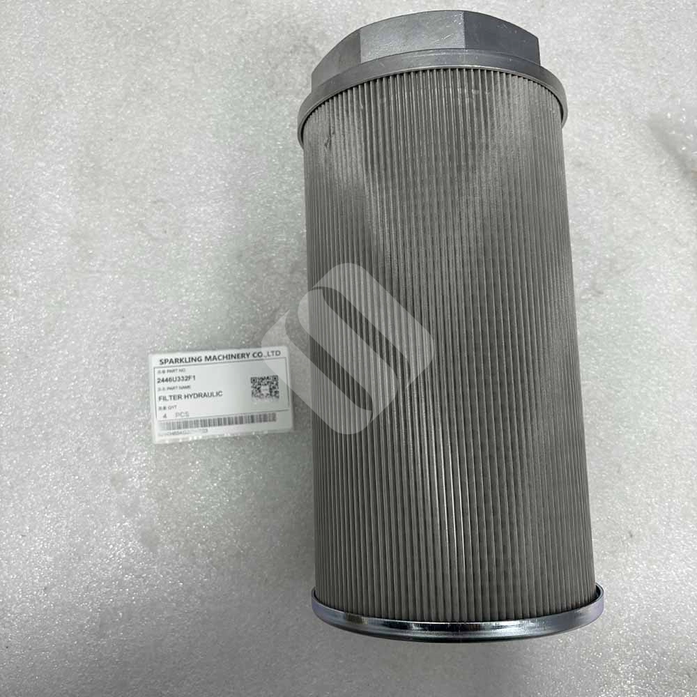 Hyundai EXCAVATOR PARTS MADE IN CHINA NEW R220LC-9 R220LC-9S R260LC-9S 2446U332F1 FILTER HYDRAULIC SPARKLING MACHINERY Hyundai EXCAVATOR PARTS MADE IN CHINA NEW R220LC-9 R220LC-9S R260LC-9S 2446U332F1 FILTER HYDRAULIC SPARKLING MACHINERY