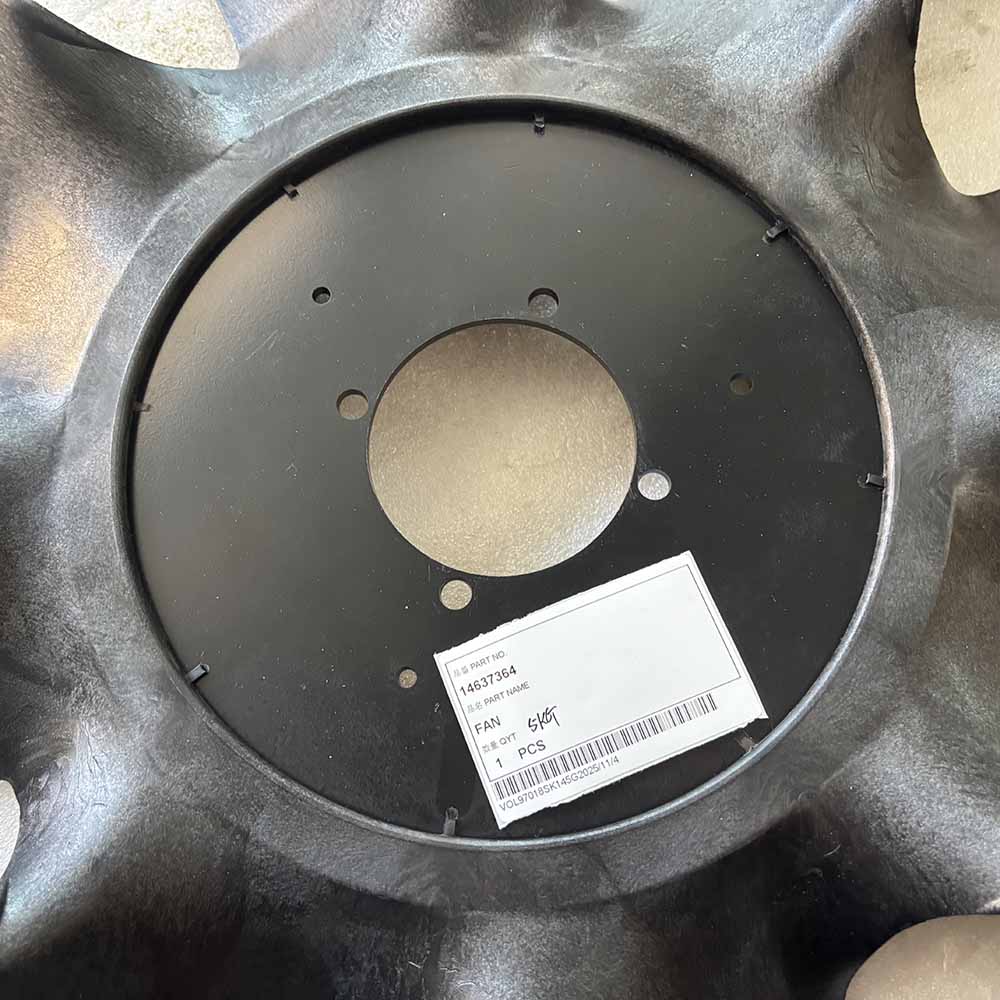 VOLVO EXCAVATOR PARTS MADE IN CHINA NEW EC300D 14637364 FAN SPARKLING MACHINERY