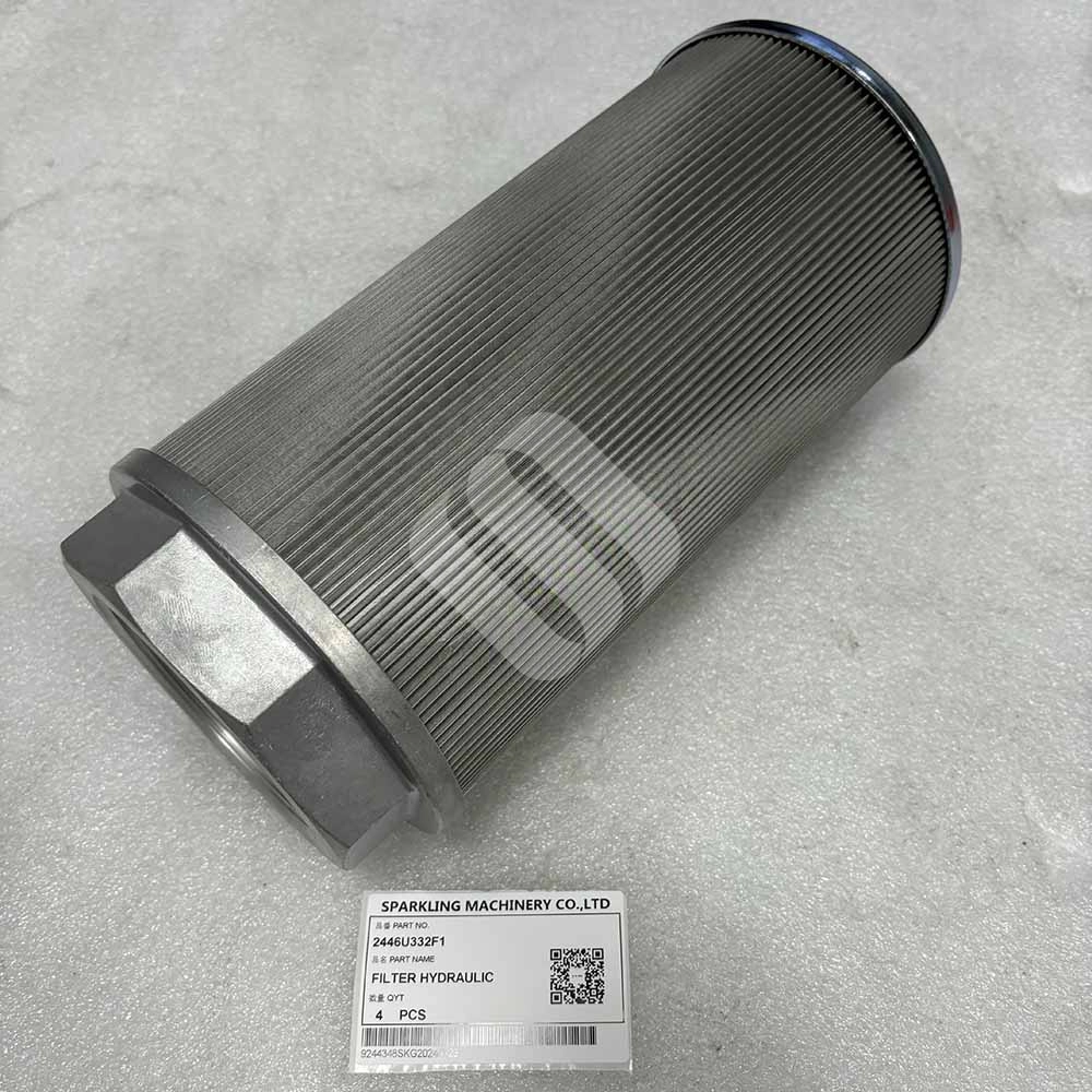 Hyundai EXCAVATOR PARTS MADE IN CHINA NEW R220LC-9 R220LC-9S R260LC-9S 2446U332F1 FILTER HYDRAULIC SPARKLING MACHINERY Hyundai EXCAVATOR PARTS MADE IN CHINA NEW R220LC-9 R220LC-9S R260LC-9S 2446U332F1 FILTER HYDRAULIC SPARKLING MACHINERY