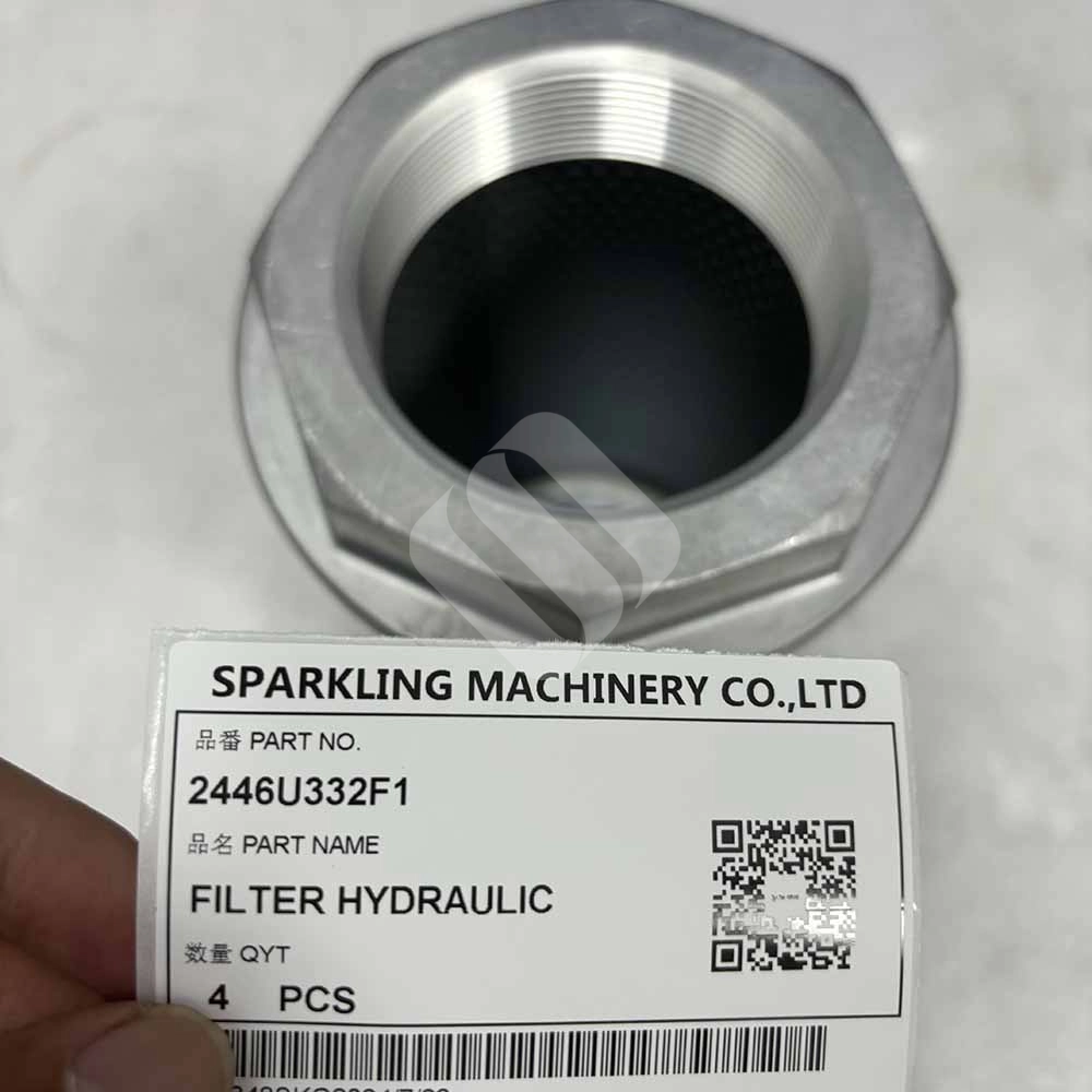 Hyundai EXCAVATOR PARTS MADE IN CHINA NEW R220LC-9 R220LC-9S R260LC-9S 2446U332F1 FILTER HYDRAULIC SPARKLING MACHINERY Hyundai EXCAVATOR PARTS MADE IN CHINA NEW R220LC-9 R220LC-9S R260LC-9S 2446U332F1 FILTER HYDRAULIC SPARKLING MACHINERY