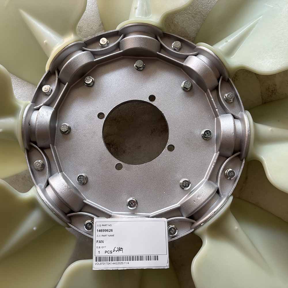 VOLVO EXCAVATOR PARTS MADE IN CHINA NEW EC210B EC220D 14699626 FAN SPARKLING MACHINERY