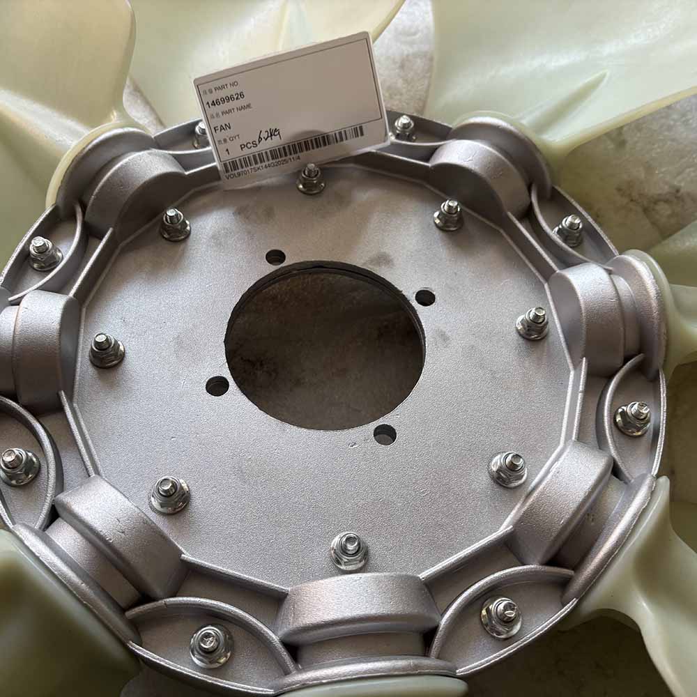 VOLVO EXCAVATOR PARTS MADE IN CHINA NEW EC210B EC220D 14699626 FAN SPARKLING MACHINERY