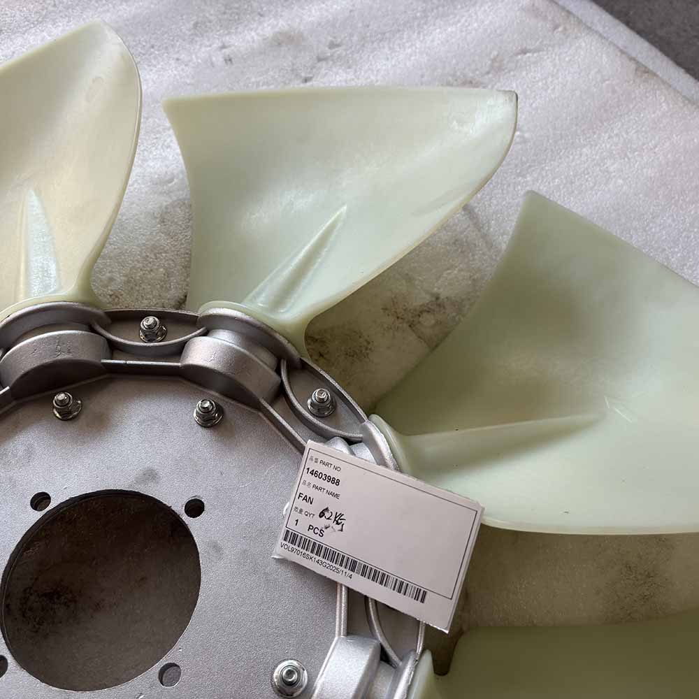 VOLVO EXCAVATOR PARTS MADE IN CHINA NEW EC200B EC210B EC220D EW205D 14603988 FAN SPARKLING MACHINERY
