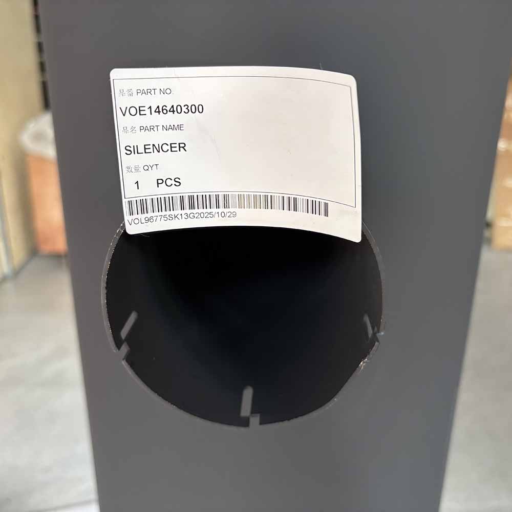 VOLVO HIGH-QUALITY EXCAVATOR PARTS MADE IN CHINA NEW EC350D VOE14640300 SILENCER SPARKLING MACHINERY