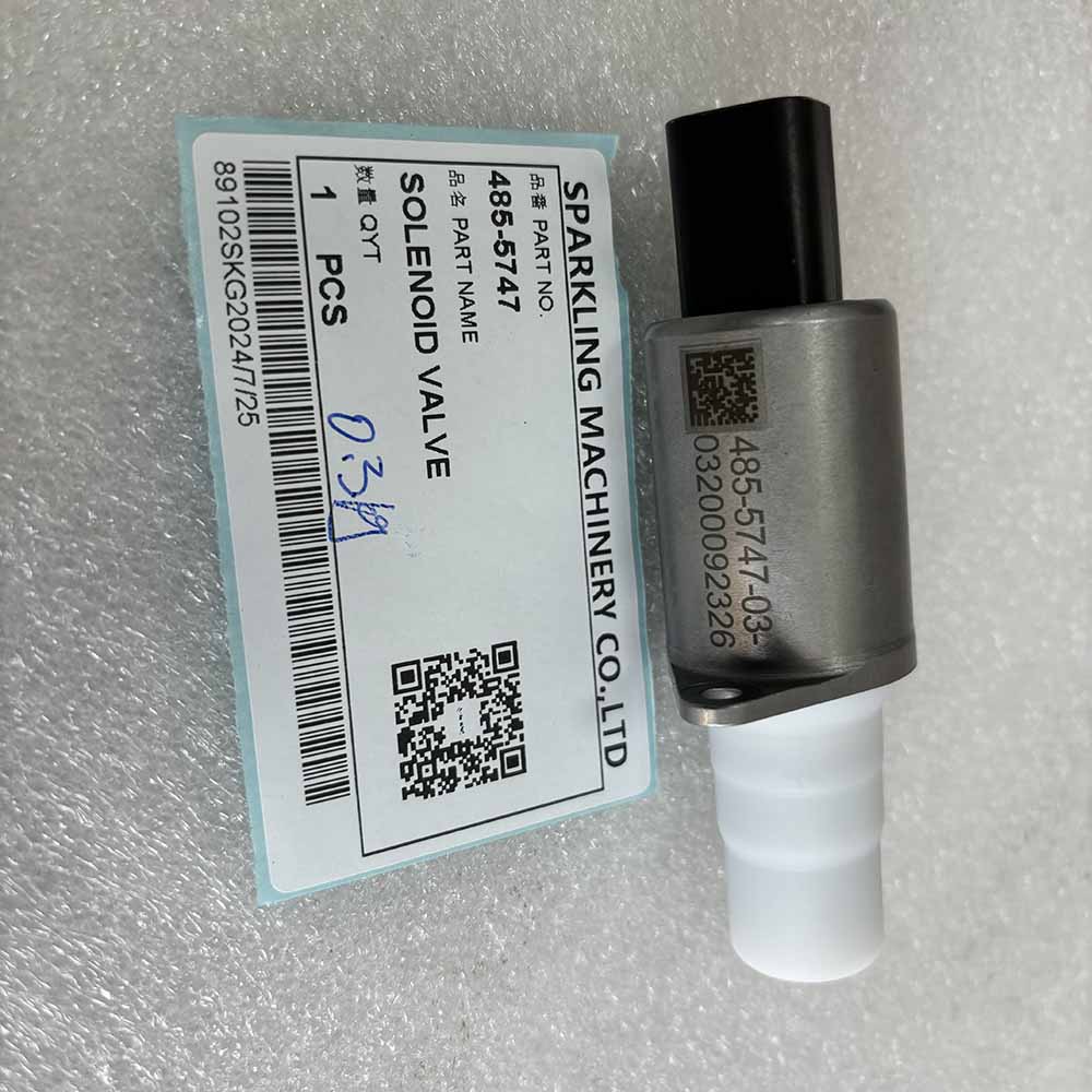 Caterpillar EXCAVATOR PARTS MADE IN CHINA NEW E320GC E323D E326GC E330GC E336GC E349GC 485-5747 SOLENOID VALVE SPARKLING MACHINERY