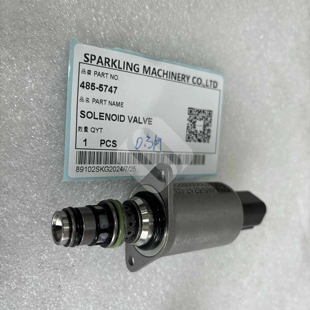 Caterpillar EXCAVATOR PARTS MADE IN CHINA NEW E320GC E323D E326GC E330GC E336GC E349GC 485-5747 SOLENOID VALVE SPARKLING MACHINERY Caterpillar EXCAVATOR PARTS MADE IN CHINA NEW E320GC E323D E326GC E330GC E336GC E349GC 485-5747 SOLENOID VALVE SPARKLING MACHINERY