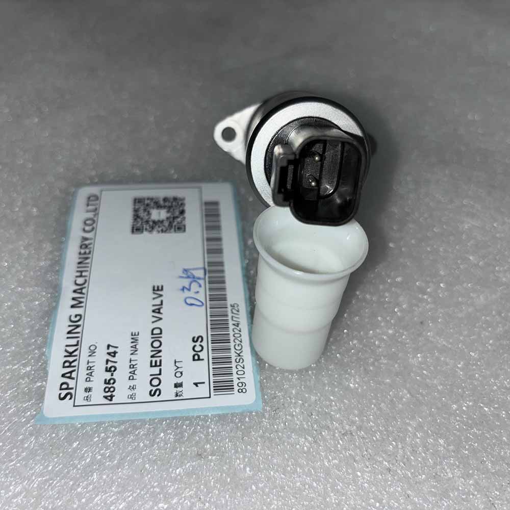 Caterpillar EXCAVATOR PARTS MADE IN CHINA NEW E320GC E323D E326GC E330GC E336GC E349GC 485-5747 SOLENOID VALVE SPARKLING MACHINERY