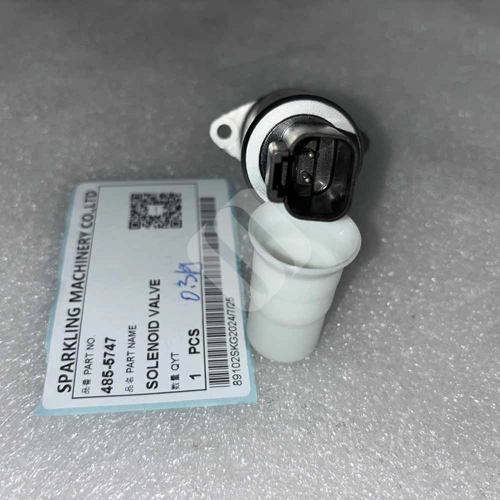 Caterpillar EXCAVATOR PARTS MADE IN CHINA NEW E320GC E323D E326GC E330GC E336GC E349GC 485-5747 SOLENOID VALVE SPARKLING MACHINERY Caterpillar EXCAVATOR PARTS MADE IN CHINA NEW E320GC E323D E326GC E330GC E336GC E349GC 485-5747 SOLENOID VALVE SPARKLING MACHINERY