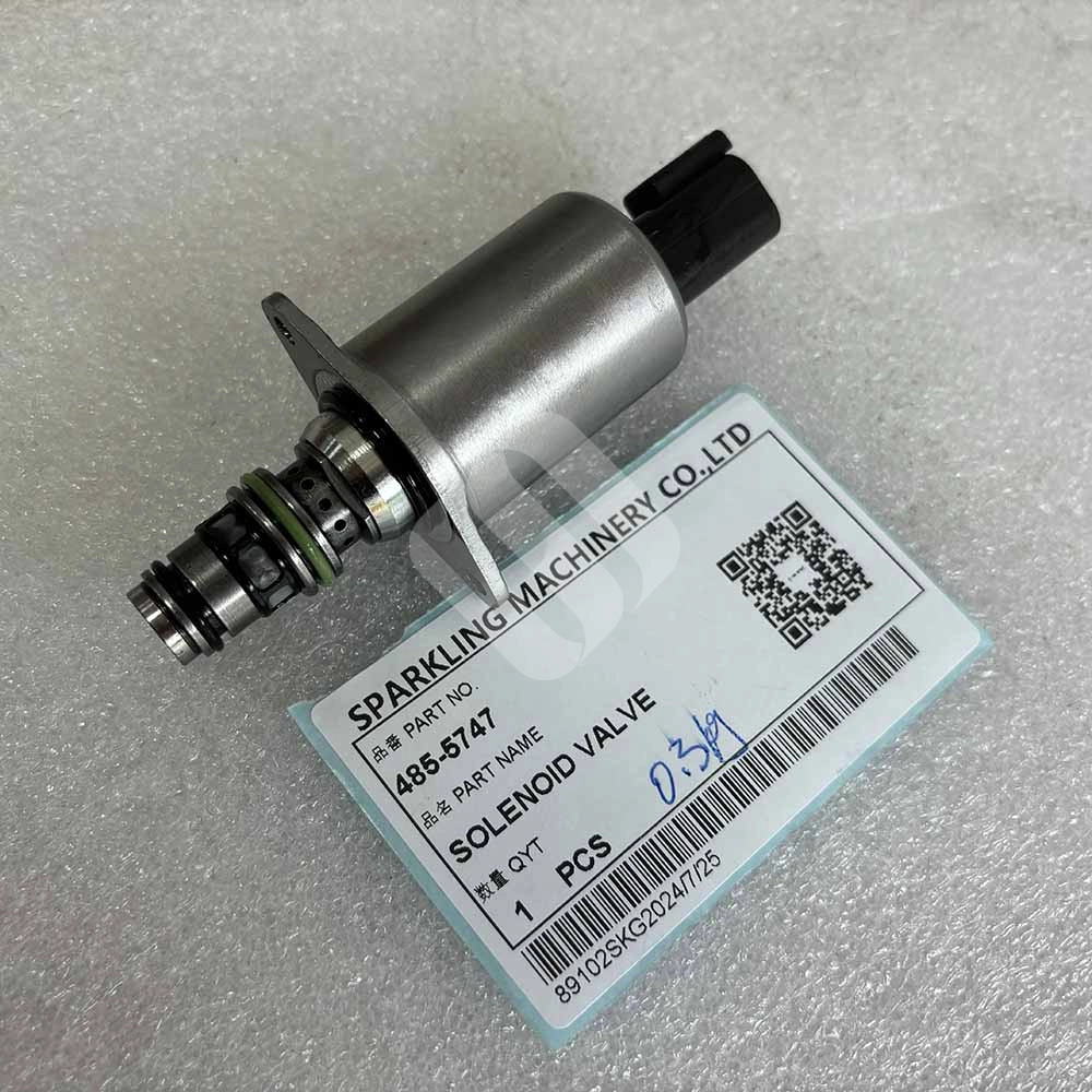 Caterpillar EXCAVATOR PARTS MADE IN CHINA NEW E320GC E323D E326GC E330GC E336GC E349GC 485-5747 SOLENOID VALVE SPARKLING MACHINERY Caterpillar EXCAVATOR PARTS MADE IN CHINA NEW E320GC E323D E326GC E330GC E336GC E349GC 485-5747 SOLENOID VALVE SPARKLING MACHINERY