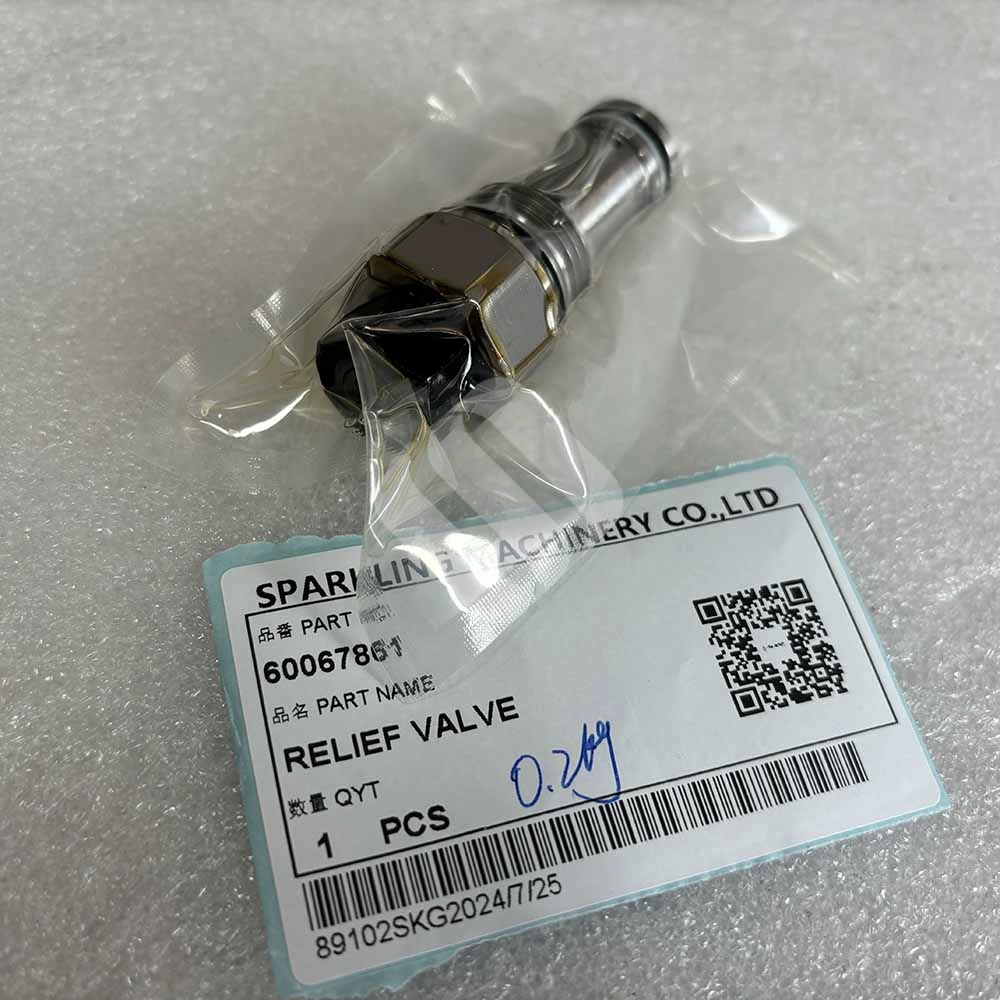 Caterpillar EXCAVATOR PARTS MADE IN CHINA NEW SY75 SY95 SY135 60067861 RELIEF VALVE SPARKLING MACHINERY Caterpillar EXCAVATOR PARTS MADE IN CHINA NEW SY75 SY95 SY135 60067861 RELIEF VALVE SPARKLING MACHINERY