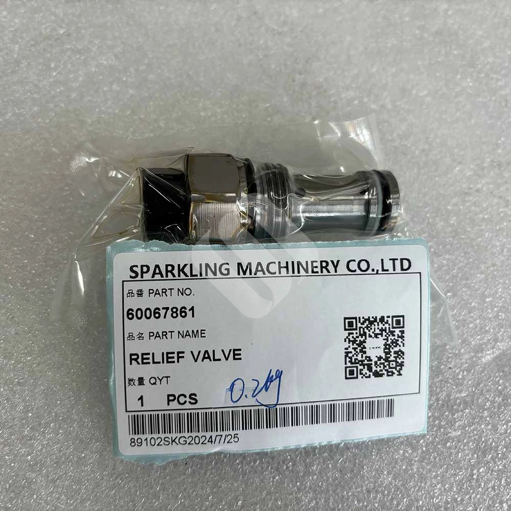 Caterpillar EXCAVATOR PARTS MADE IN CHINA NEW SY75 SY95 SY135 60067861 RELIEF VALVE SPARKLING MACHINERY Caterpillar EXCAVATOR PARTS MADE IN CHINA NEW SY75 SY95 SY135 60067861 RELIEF VALVE SPARKLING MACHINERY