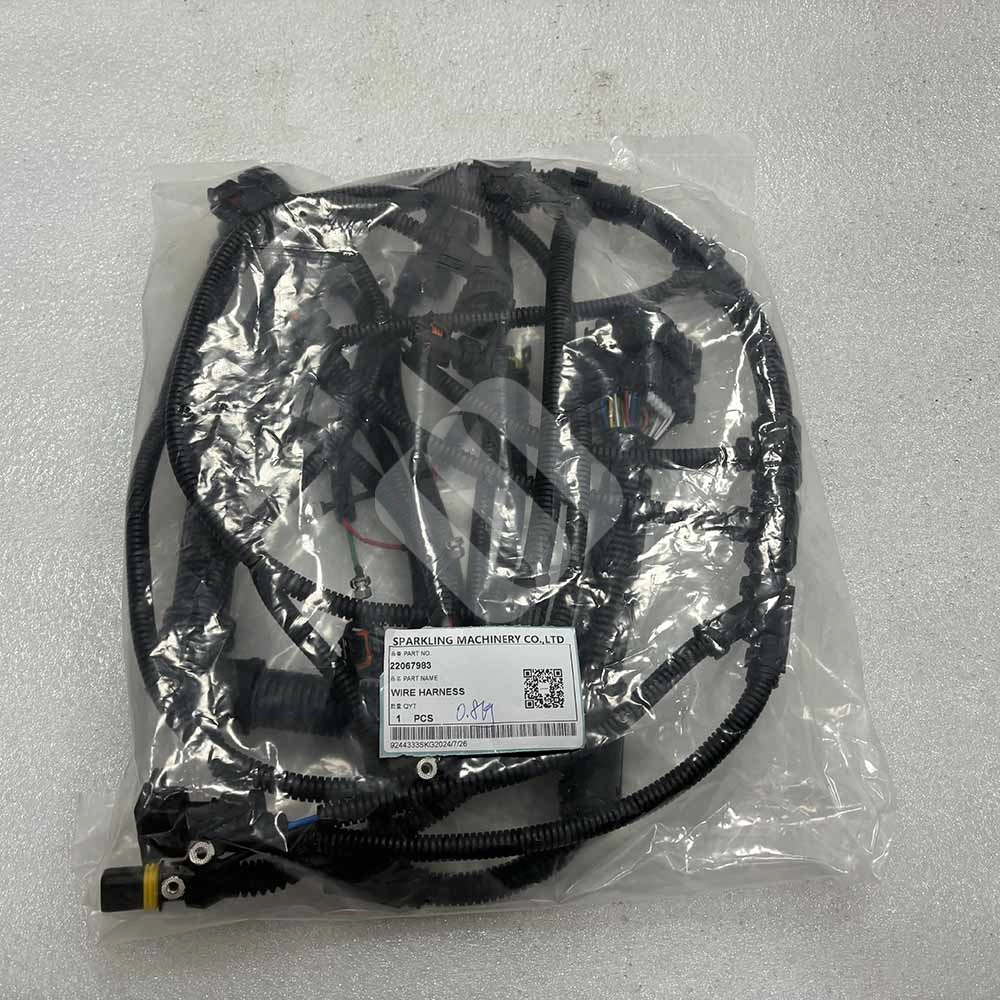 VOLVO EXCAVATOR PARTS MADE IN CHINA NEW EC250D EC300D PL3005D 22067983 WIRE HARNESS SPARKLING MACHINERY VOLVO EXCAVATOR PARTS MADE IN CHINA NEW EC250D EC300D PL3005D 22067983 WIRE HARNESS SPARKLING MACHINERY