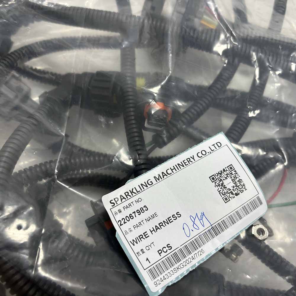 VOLVO EXCAVATOR PARTS MADE IN CHINA NEW EC250D EC300D PL3005D 22067983 WIRE HARNESS SPARKLING MACHINERY