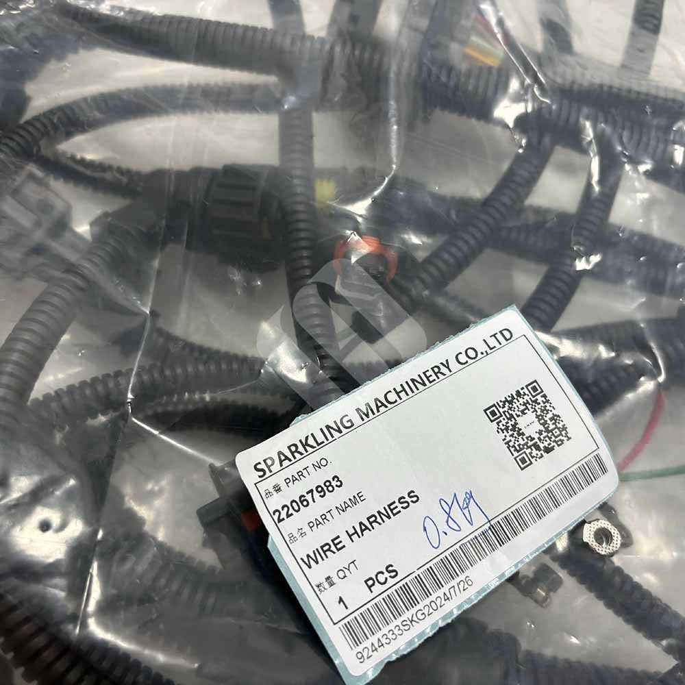 VOLVO EXCAVATOR PARTS MADE IN CHINA NEW EC250D EC300D PL3005D 22067983 WIRE HARNESS SPARKLING MACHINERY VOLVO EXCAVATOR PARTS MADE IN CHINA NEW EC250D EC300D PL3005D 22067983 WIRE HARNESS SPARKLING MACHINERY