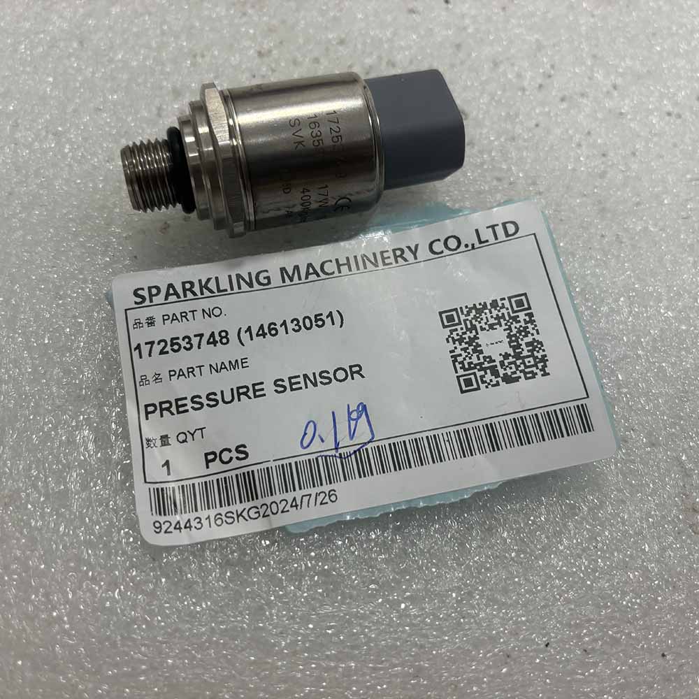 VOLVO EXCAVATOR PARTS MADE IN CHINA NEW EC300D EC250D EC220D EC235D EC160D 17253748(14613051) PRESSURE SENSOR SPARKLING MACHINERY