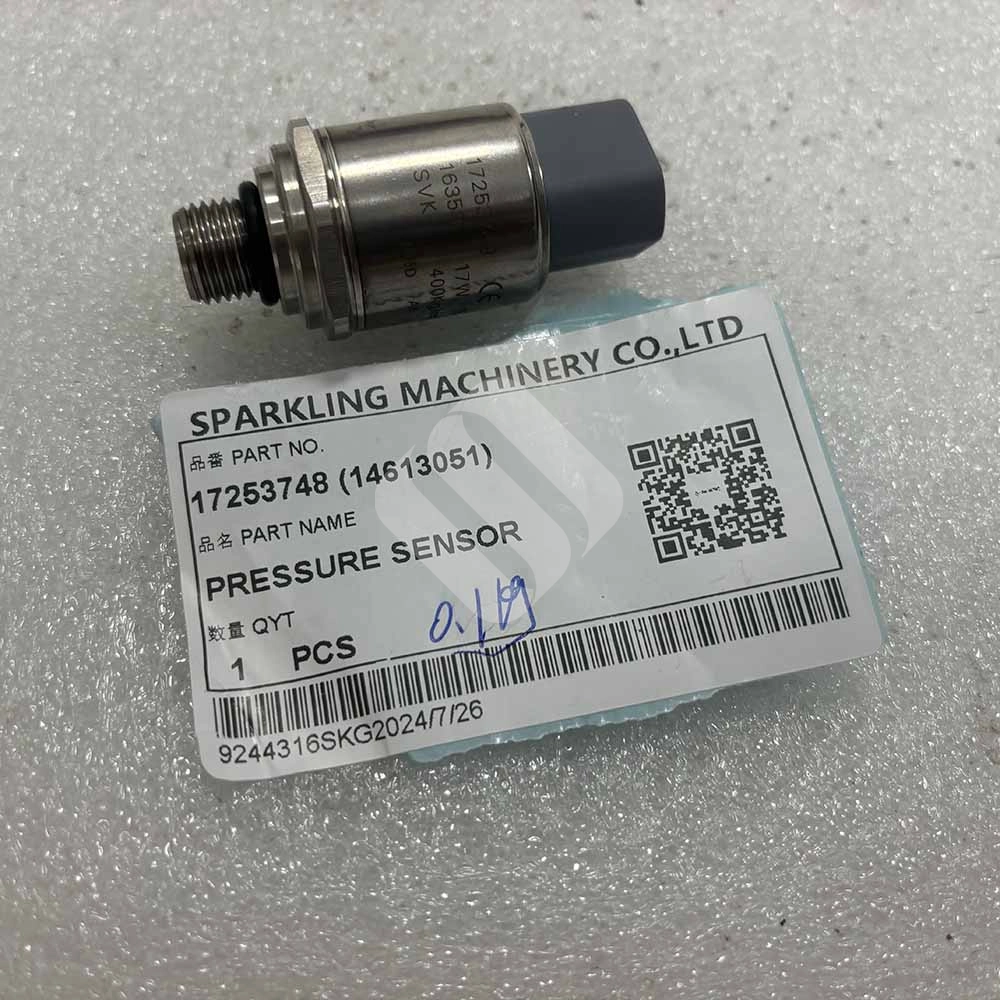 VOLVO EXCAVATOR PARTS MADE IN CHINA NEW EC300D EC250D EC220D EC235D EC160D 17253748(14613051) PRESSURE SENSOR SPARKLING MACHINERY VOLVO EXCAVATOR PARTS MADE IN CHINA NEW EC300D EC250D EC220D EC235D EC160D 17253748(14613051) PRESSURE SENSOR SPARKLING MACHINERY