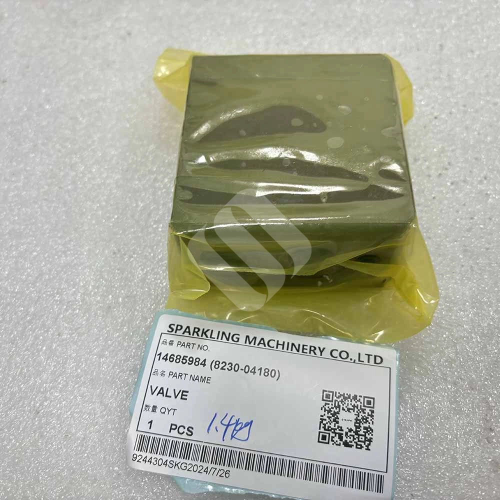 VOLVO EXCAVATOR PARTS MADE IN CHINA NEW EC350E EC380EHR 14685984(8230-04180) VALVE SPARKLING MACHINERY VOLVO EXCAVATOR PARTS MADE IN CHINA NEW EC350E EC380EHR 14685984(8230-04180) VALVE SPARKLING MACHINERY