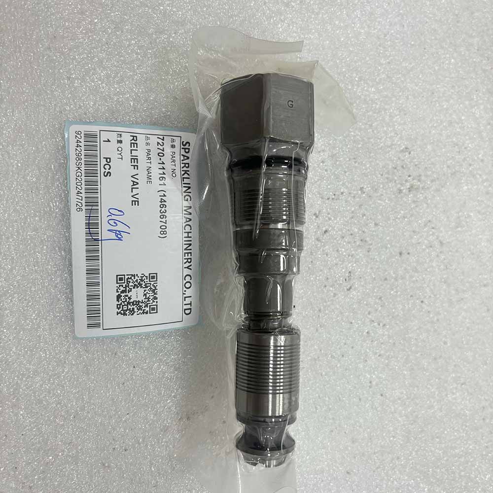 VOLVO EXCAVATOR PARTS MADE IN CHINA NEW EC210B EC240B EC290B EC350 7270-11161(14636708) RELIEF VALVE SPARKLING MACHINERY