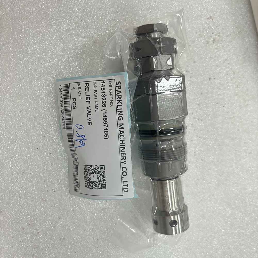 VOLVO EXCAVATOR PARTS MADE IN CHINA NEW EC460B EC460C EC460BLC EC480D EC480E 14513226(14597185) RELIEF VALVE SPARKLING MACHINERY
