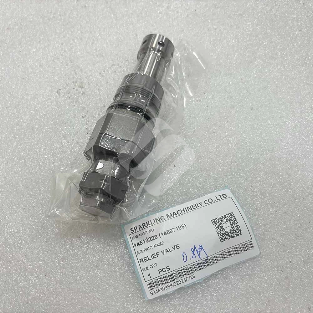 VOLVO EXCAVATOR PARTS MADE IN CHINA NEW EC460B EC460C EC460BLC EC480D EC480E 14513226(14597185) RELIEF VALVE SPARKLING MACHINERY VOLVO EXCAVATOR PARTS MADE IN CHINA NEW EC460B EC460C EC460BLC EC480D EC480E 14513226(14597185) RELIEF VALVE SPARKLING MACHINERY