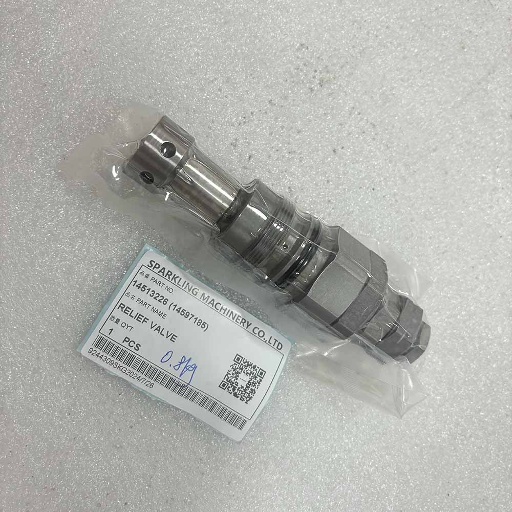 VOLVO EXCAVATOR PARTS MADE IN CHINA NEW EC460B EC460C EC460BLC EC480D EC480E 14513226(14597185) RELIEF VALVE SPARKLING MACHINERY