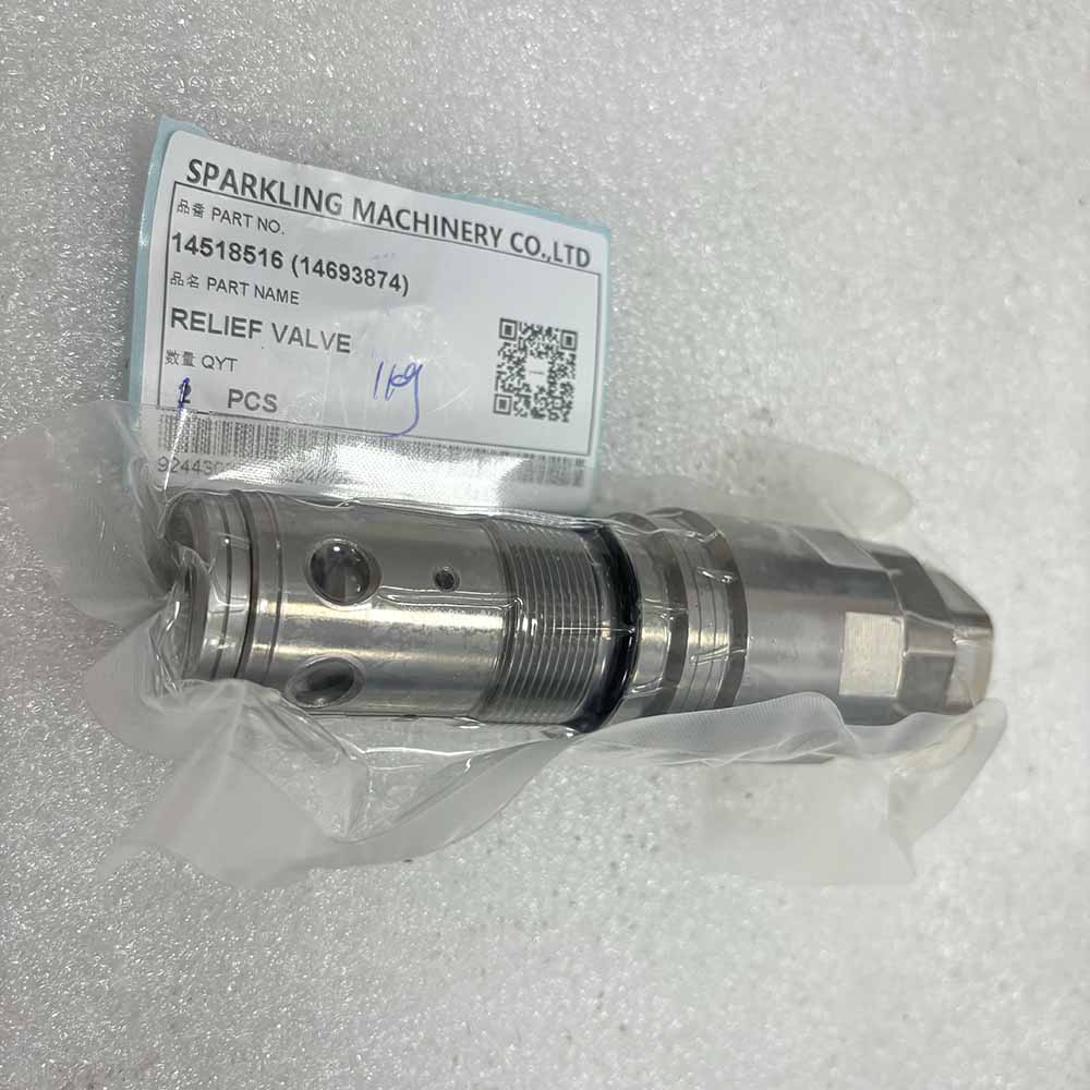 VOLVO EXCAVATOR PARTS MADE IN CHINA NEW EC200D EC210 EC210B EC210C C210D EC220D 14518516(14693874) RELIEF VALVE SPARKLING MACHINERY
