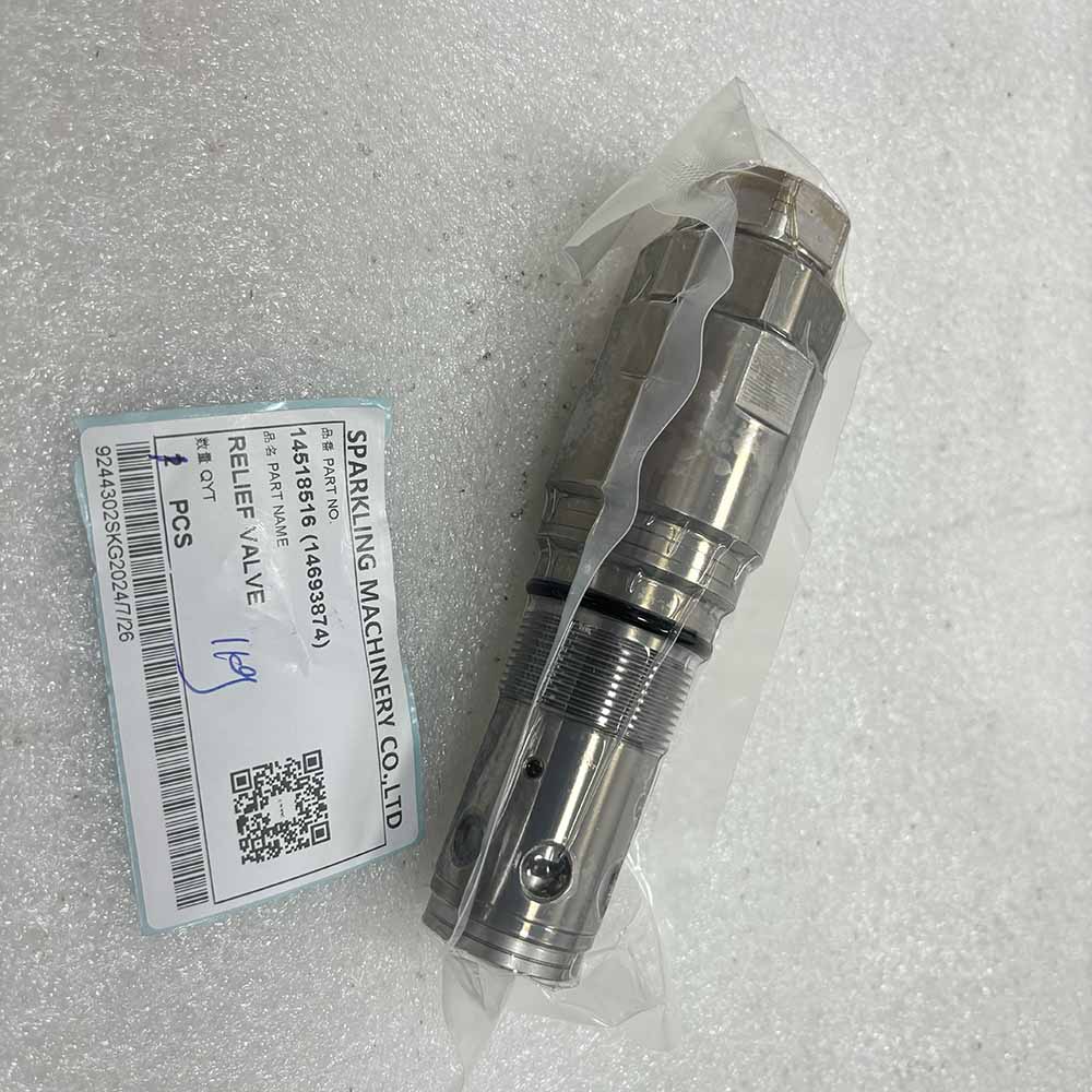 VOLVO EXCAVATOR PARTS MADE IN CHINA NEW EC200D EC210 EC210B EC210C C210D EC220D 14518516(14693874) RELIEF VALVE SPARKLING MACHINERY