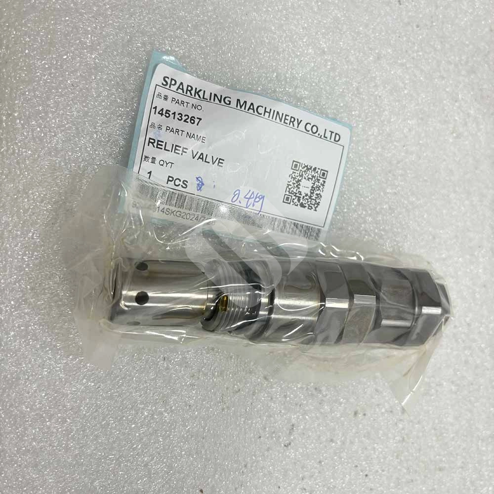 VOLVO EXCAVATOR PARTS MADE IN CHINA NEW EC135B EC140B EC140D EC160B EC180B 14513267 RELIEF VALVE SPARKLING MACHINERY VOLVO EXCAVATOR PARTS MADE IN CHINA NEW EC135B EC140B EC140D EC160B EC180B 14513267 RELIEF VALVE SPARKLING MACHINERY