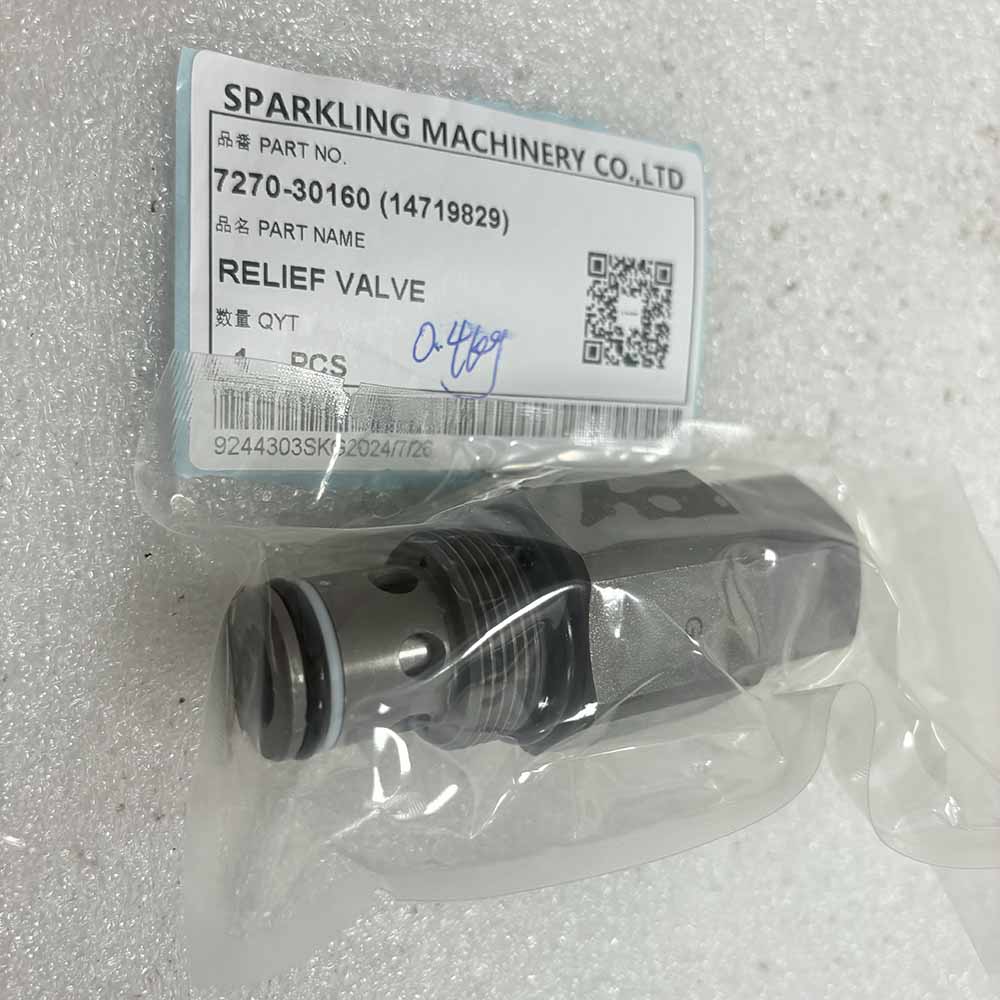 VOLVO EXCAVATOR PARTS MADE IN CHINA NEW EC290B EC210B 7270-30160 (14719829) RELIEF VALVE SPARKLING MACHINERY