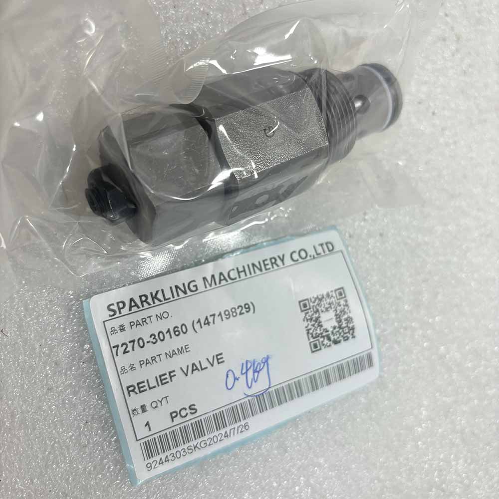 VOLVO EXCAVATOR PARTS MADE IN CHINA NEW EC290B EC210B 7270-30160 (14719829) RELIEF VALVE SPARKLING MACHINERY