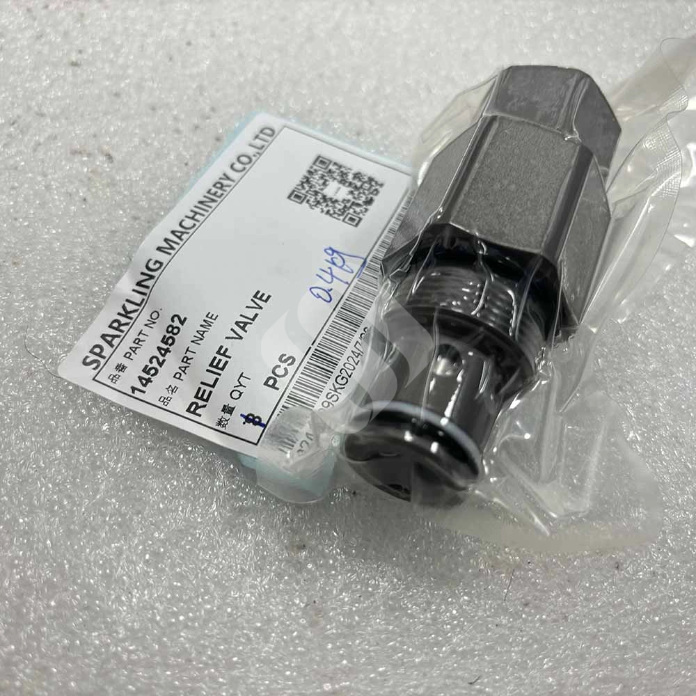 VOLVO EXCAVATOR PARTS MADE IN CHINA NEW EC120D EC140B EC140C EC140D EC140E EC160C 14524582 RELIEF VALVE SPARKLING MACHINERY VOLVO EXCAVATOR PARTS MADE IN CHINA NEW EC120D EC140B EC140C EC140D EC140E EC160C 14524582 RELIEF VALVE SPARKLING MACHINERY