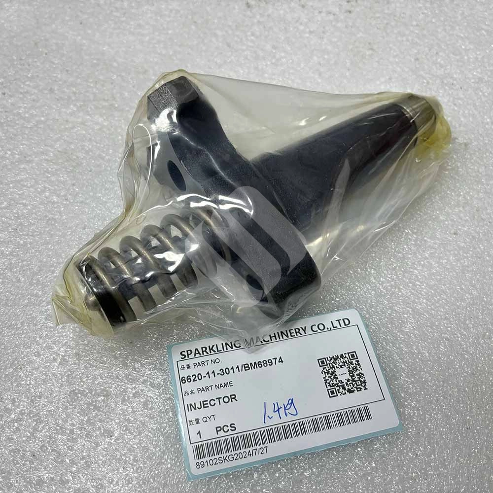 Komatsu EXCAVATOR PARTS MADE IN CHINA NEW PC200-5 PC220-5 6620-11-3011 BM68974 INJECTOR SPARKLING MACHINERY Komatsu EXCAVATOR PARTS MADE IN CHINA NEW PC200-5 PC220-5 6620-11-3011 BM68974 INJECTOR SPARKLING MACHINERY