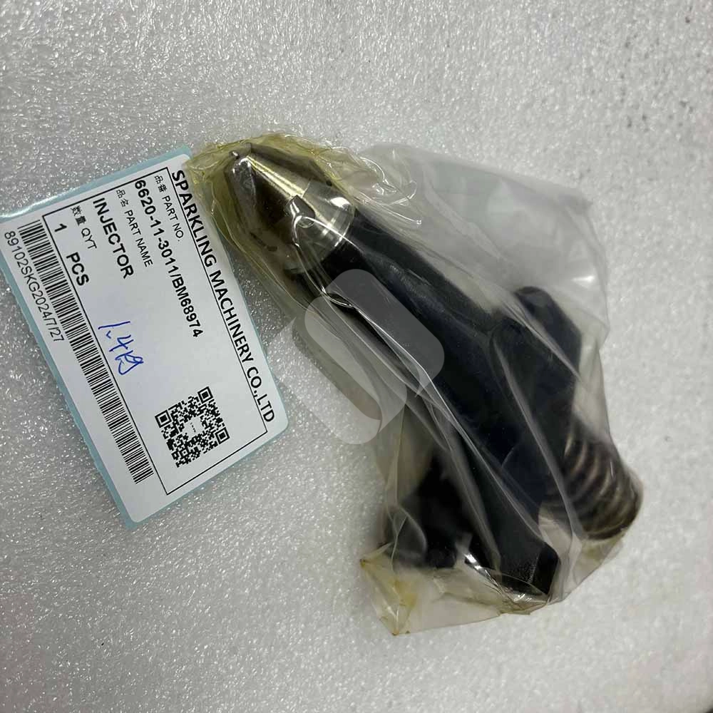 Komatsu EXCAVATOR PARTS MADE IN CHINA NEW PC200-5 PC220-5 6620-11-3011 BM68974 INJECTOR SPARKLING MACHINERY Komatsu EXCAVATOR PARTS MADE IN CHINA NEW PC200-5 PC220-5 6620-11-3011 BM68974 INJECTOR SPARKLING MACHINERY