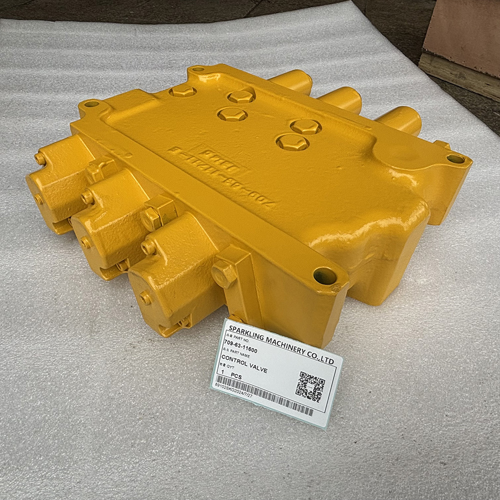 BULLDOZERS D375A D375A-5D SN 17743-UP D375A-3-01 SN 17001-UP 709-63-11501 709-63-11600 7096311600 CONTROL VALVE
