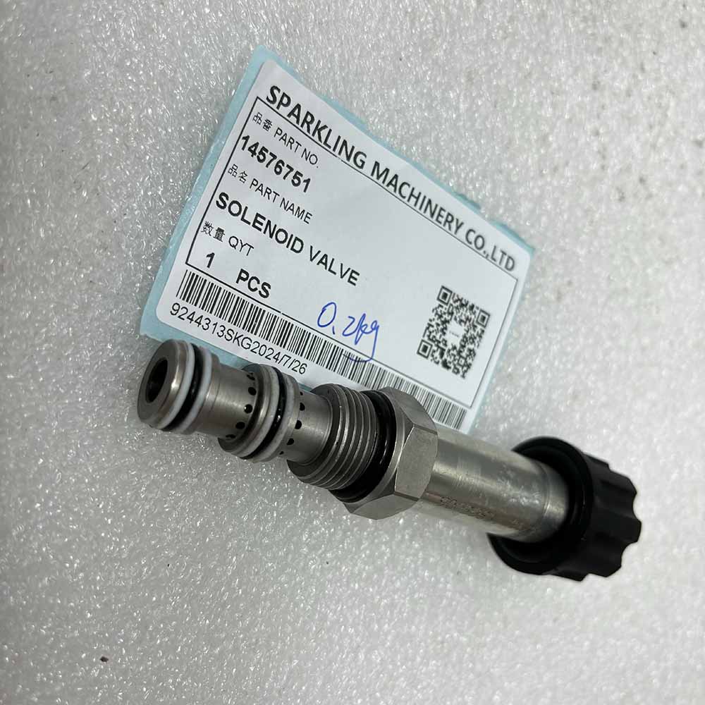 VOLVO EXCAVATOR PARTS MADE IN CHINA NEW EC55C EC60C EC60E ECR58D ECR88D 14576751 SOLENOID VALVE SPARKLING MACHINERY