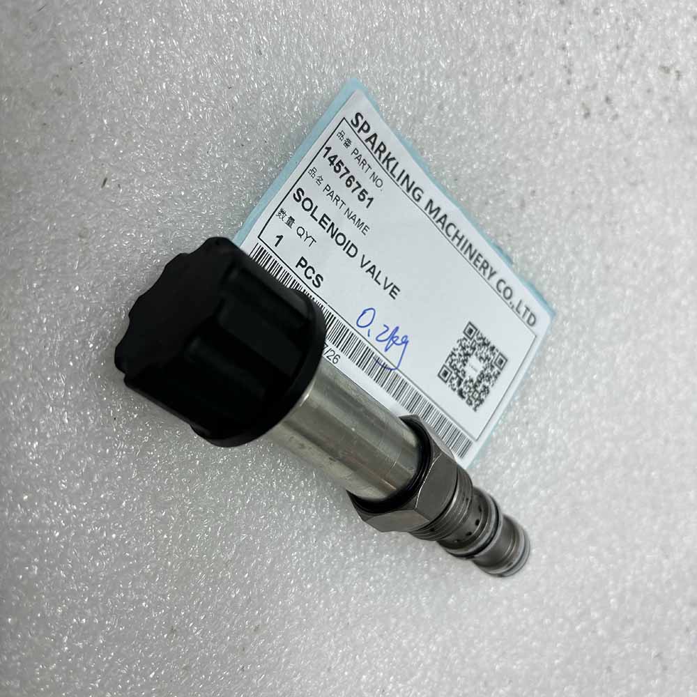 VOLVO EXCAVATOR PARTS MADE IN CHINA NEW EC55C EC60C EC60E ECR58D ECR88D 14576751 SOLENOID VALVE SPARKLING MACHINERY